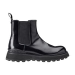 Cult Beatles Platform Nero in Pelle da Uomo