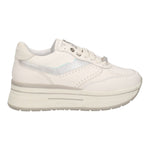 Janet&Janet Sneakers Platform Bianca Argento da Donna