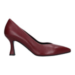 Melluso Décolleté Donna in Pelle Bordeaux con Tacco a Rocchetto 70mm