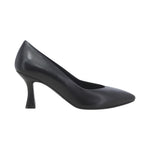 Melluso Dècollettè Donna in Pelle Nera con Scollo a V e Tacco 70mm