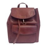 Mia Stella Zaino Cuoio con Moschettone in Pelle da Donna