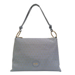 M Brc Borsa a Spalla Celeste Linea Star Dust in Pelle da Donna