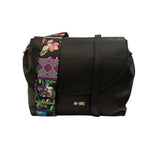 M Brc Tracolla Nera Linea Obona in Pelle da Donna