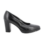 Igi&Co Dècollettè Nero in Pelle con Plateau: t.8 da Donna