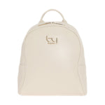 By Byblos Zaino Donna in Ecopelle Avorio con Logo