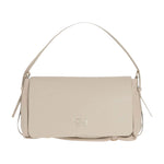 By Byblos Borsa a Spalla Donna in Ecopelle Morbida Beige con Tracolla