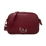 By Byblos Camera Bag Donna in Ecopelle Rosso Scuro con Tracolla