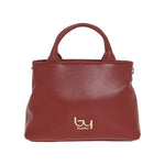 By Byblos Borsa a Mano Donna in Ecopelle Rosso Scuro con Tracolla a Catena