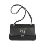 By Byblos Borsa a Tracolla Donna in Ecopelle Nera con Pattina