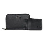 By Byblos Portafoglio Donna in Ecopelle Nera con Portacarte