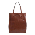 The Bridge Shopper Cuoio Linea Mirra in Pelle da Donna