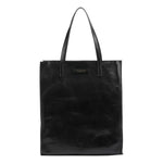The Bridge Shopper Nera Linea Mirra in Pelle da Donna