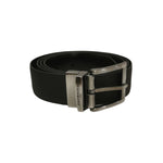 John Richmond Cintura Nera Blu in Pelle da Uomo