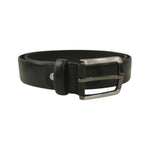 John Richmond Cintura Nera in Pelle da Uomo