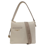 Nannini Firenze Borsa a Spalla Venda Donna in Pelle Bianca con Tracolla