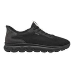 Geox Sneakers Nera Spherica Plus in Tessuto da Uomo