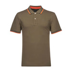 Geox Polo Piquet Verde a Manica Corta da Uomo