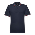 Geox Polo Piquet Blu a Manica Corta da Uomo