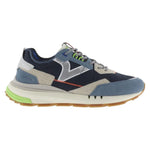 Victoria Sneakers Blu in Camoscio e Tessuto da Uomo