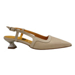 Scarpeborseonline Chanelle Beige in Pelle e Tessuto t.5 da Donna