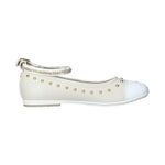 Cult Young Ballerina Bianco Beige con Braccialetto Catena