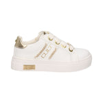 Cult Young Sneakers Bianca Oro con Catenelle