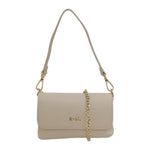 M Brc Pochette Avorio Linea Jolly con Manico e Catena da Donna