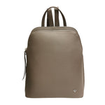 Caleidos Zaino Donna in Pelle Nebbia con Doppio Scomparto