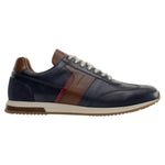 Ambitious Sneakers Uomo Blu in Morbida Pelle