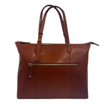 Mia Stella Shopper Cuoio con Tasca Frontale da Donna