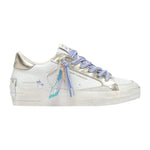 Crime London Sneakers Bianca Lilla Sk8 Deluxe Wedge to The Moon da Donna - N. 35-41