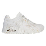 Skechers Sneakers Bianca Uno - Marble Marvel da Donna