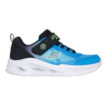 Skechers Sneakers Nero Blu Meteor-Lights - Krendox da Bambino