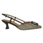 Gold&Gold Chanelle Nera in Raffia t.6 da Donna