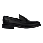 Exton College Uomo in Pelle Liscia Nera con Mascherina