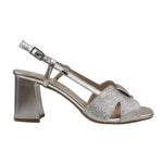 Valleverde Sandalo Argento Laminato t.8 da Donna
