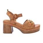 Carmela Sandalo Camel in Pelle t.7 da Donna