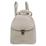 Nannini Firenze Zaino Keira Donna in Pelle Bianca con Tasca con Pattina