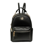 4US Zaino Nero con Manico a Catena da Donna