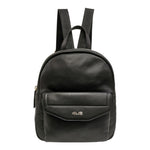 4US Zaino Nero in Pelle da Donna