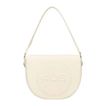 4US Borsa a Spalla Piccola Beige da Donna