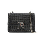 John Richmond Tracolla Nera con Borchie da Donna