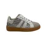 Balducci Sneakers Bianca Argento con Strass da Bambina