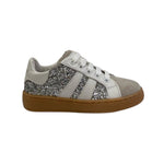 Balducci Sneakers Bianca Argento con Strass da Bambina