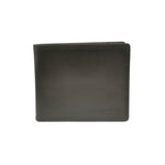 Gianni Conti Portafoglio Uomo in Pelle Nera con Cuciture All Over
