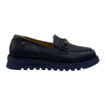 Melluso Mocassino Donna in Pelle Oceano con Morsetto