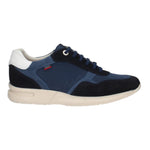 Callaghan Sneakers Blu in Camoscio e Tessuto da Uomo