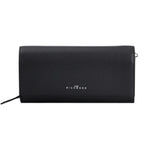 John Richmond Portafoglio Nero con Tracolla a Catena da Donna