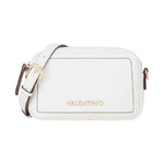 Mario Valentino Camera Bag Piccola Donna in Colore Bianco con Cuciture a Contrasto