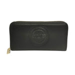 4US Portafoglio Nero in Ecopelle da Donna